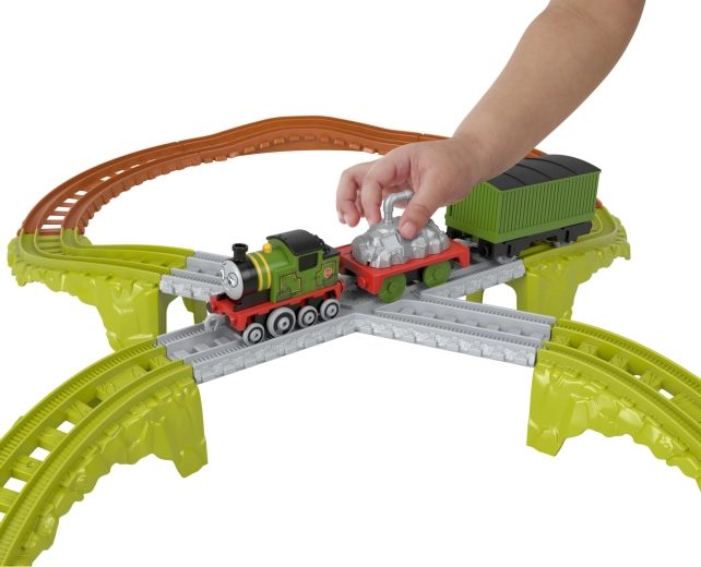 Locomotive Whiff et wagonnets de fret