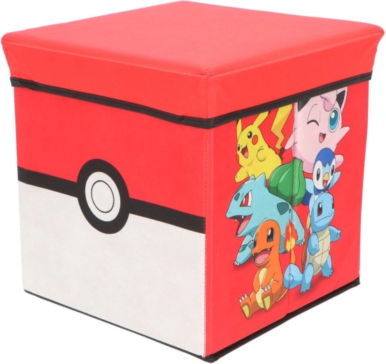 Cozy Noxxiez boîte de rangement pliable et tabouret Pokémon (Poké Ball)