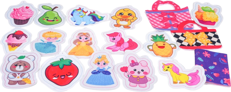 Riche assortiment d’accessoires pour créer immédiatement