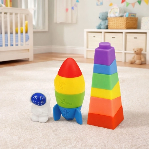 Jeu dans la chambre d’enfant