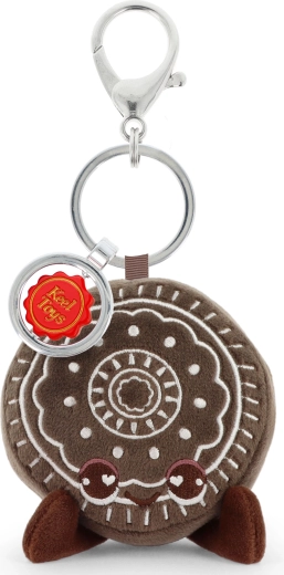 Porte-clés Keeleco biscuit au chocolat 12 cm