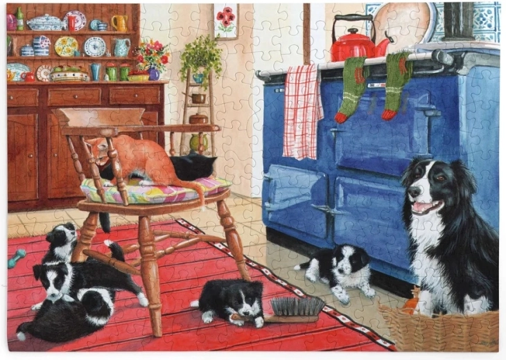 House of Puzzles Animaux de compagnie – puzzle de 250 grandes pièces