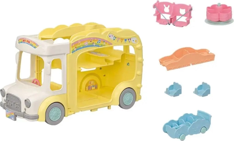 Se transforme en aire de jeux colorée