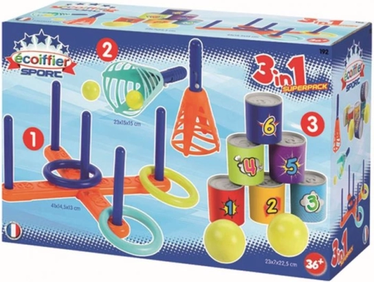 Ensemble de jeux 3 en 1