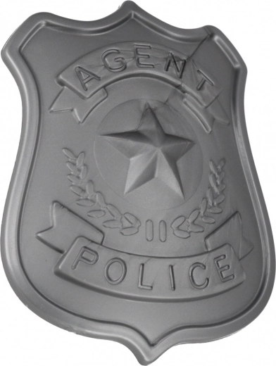 Insigne de police réaliste