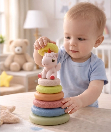 Licorne interactive avec sifflet