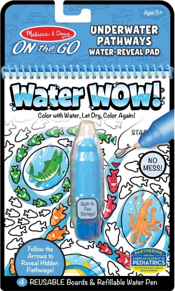 Livre à l’eau Water Wow! trouve le chemin – sous la surface