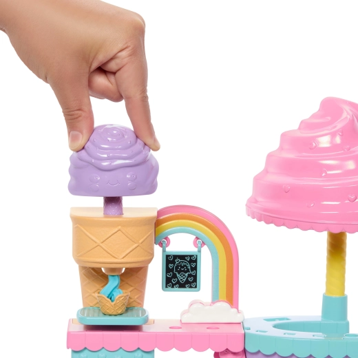 Fabrication de spirales de glace avec de la pâte à modeler