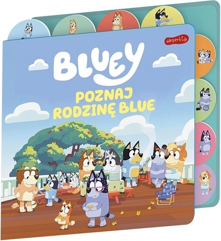 Bluey : découvre la famille de Bluey – livre d’images pour enfants