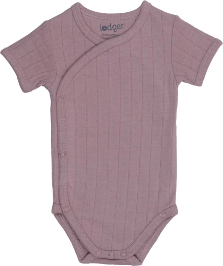 Body hydrofile Lodger à manches courtes solid rose - taille 74