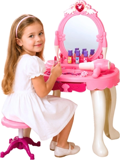 Miroir avec lumières et sons pour encore plus de plaisir