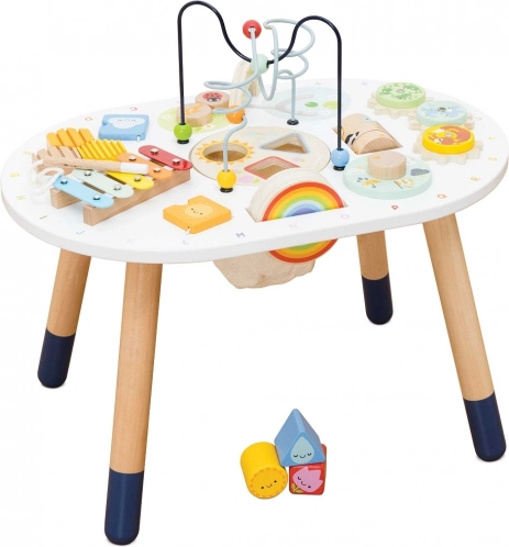 Le Toy Van Petilou – table d’activités motrices en bois FSC