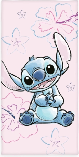 Serviette de bain Disney Stitch 75 × 150 cm