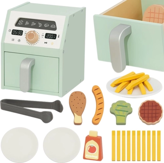 Friteuse réaliste avec panier coulissant