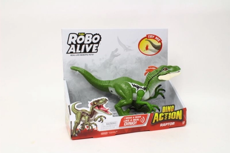 ZURU Robo Alive dinosaure raptor avec son