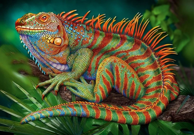 Cherry Pazzi Puzzle Incroyable Iguane 500 Pièces