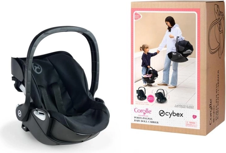 Cybex Black 2-en-1 : siège-auto et berceau pour poupées