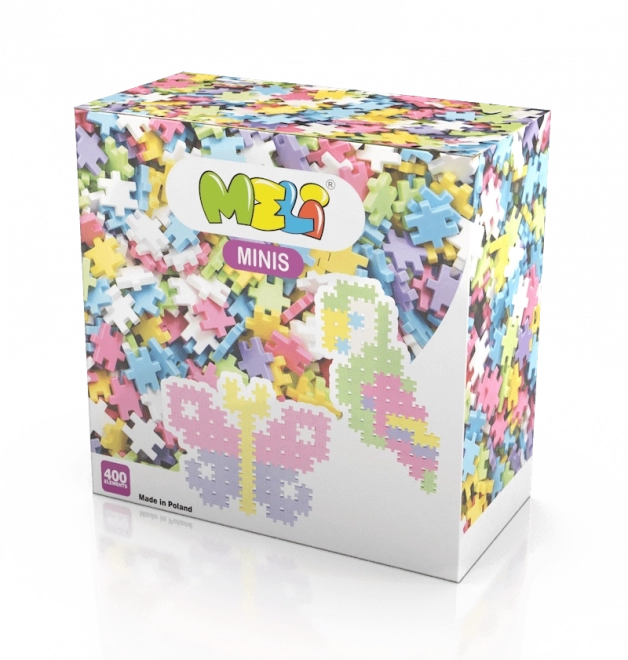 Jeu de construction créatif Meli Minis Pastel 400 pièces