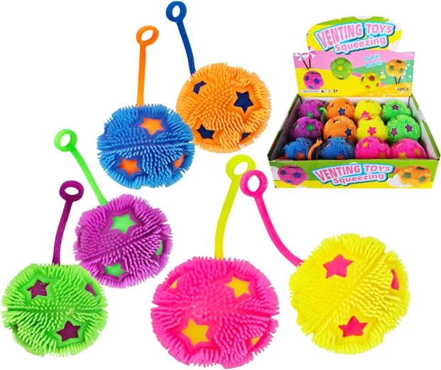 Balle anti-stress à presser 6 cm