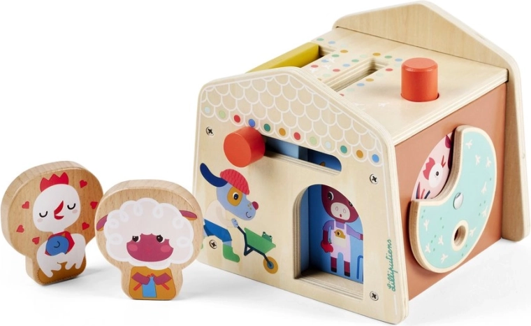 Maison Lilliputiens avec jeu de cache-cache