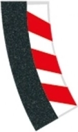 Bordure intérieure pour virage 2/30° pour circuits Carrera Evolution, Digital 132 et Digital 124