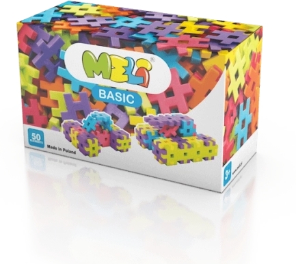 Jeu de construction MELI Basic 50 pièces