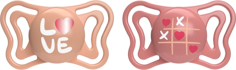 Tétines Chicco Physio Light en silicone roses 16–36 mois, 2 pcs