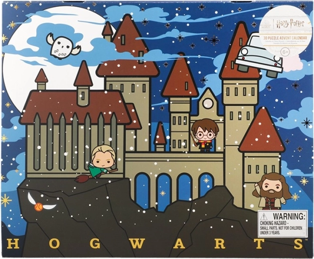 Calendrier de l’Avent puzzle 3D Harry Potter