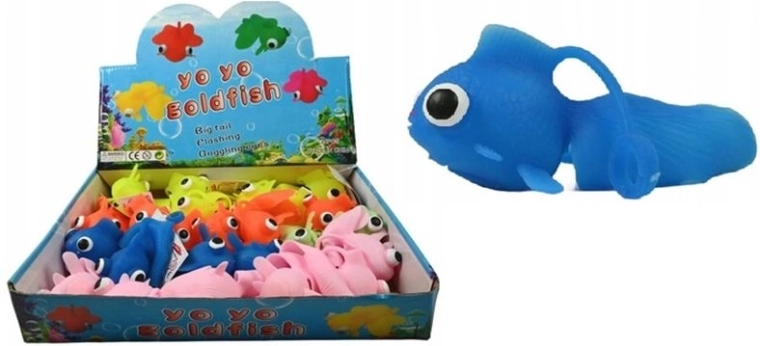 Poisson squishy anti-stress lumineux