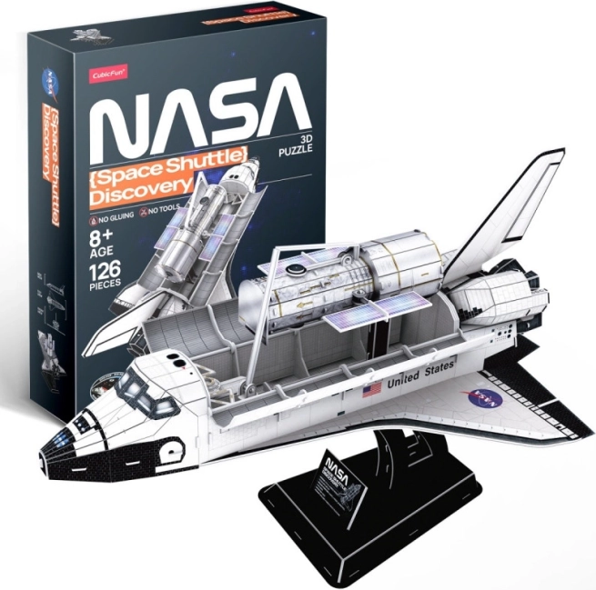 Puzzle 3D Space Shuttle Discovery – 127 pièces