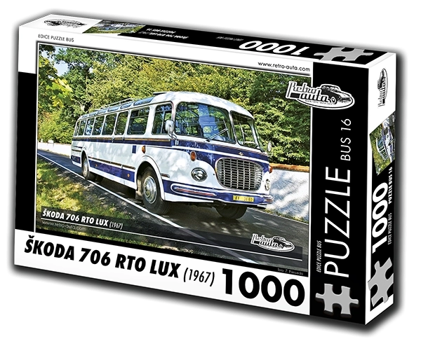 Puzzle Rétro-Voitures : Škoda 706 RTO LUX