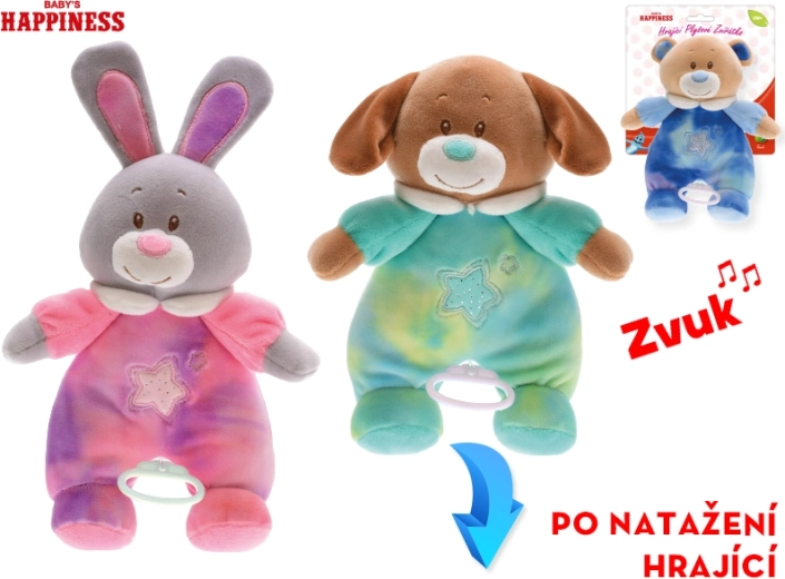 Peluche musicale Baby Happiness 26 cm