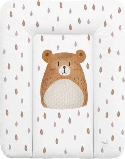 Ceba Baby matelas à langer souple 50 × 70 cm Basic Bear Buddy - 1 pièce