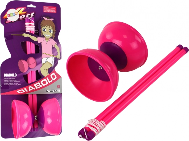 Diabolo rose Jouet de jonglage