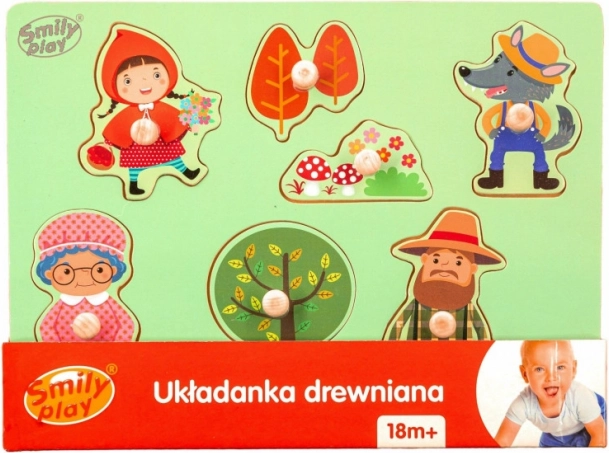 Puzzle en bois Petit Chaperon rouge