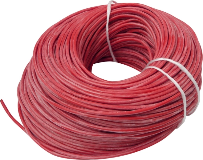 Fil silicone 2,5 mm² rouge, 100 m