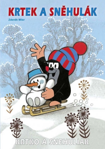 AKIM cahier de coloriage A4 La Petite Taupe et le bonhomme de neige