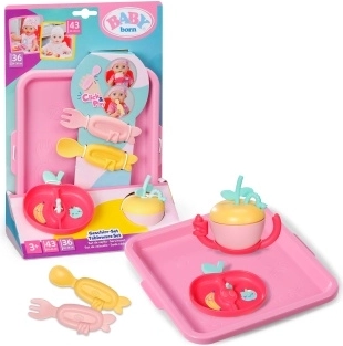 BABY born set de vaisselle pour poupées 43 cm