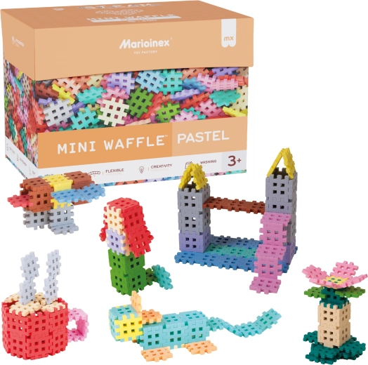 Jeu de construction Mini Waffle Pastel 400 pcs MARIOINEX