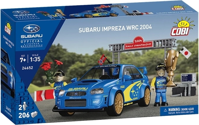 COBI Subaru Impreza WRC 2004 – kit de construction (206 pièces)