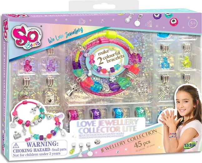 Tasia kit pour créer des bracelets d’amour 45 pcs