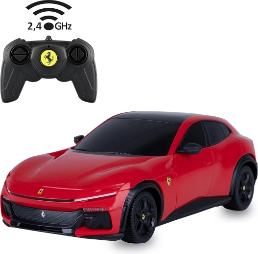 Voiture RC Ferrari Purosangue rouge 1:24