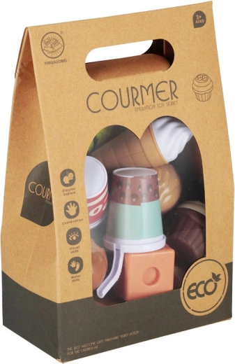 Set de gourmandises – desserts sur plateau