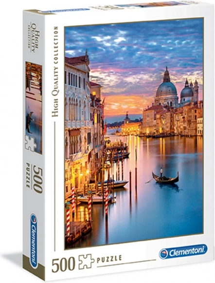 Puzzle Éclairage de Venise 500 pièces
