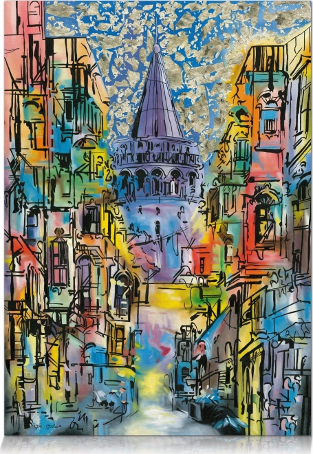 Puzzle métallique Tour de Galata 1000 pièces