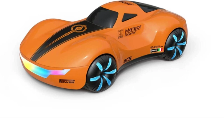 Voiture R/C avec station de charge VINCI orange - 1 pièce
