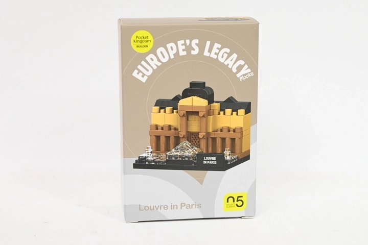 IM.MASTER constructions européennes Louvre, Paris – kit de construction 143 pièces