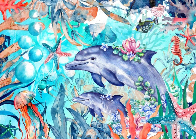 Puzzle Nous créons des vagues 1000 pièces