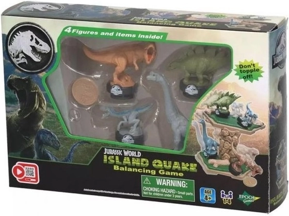Jurassic world island quake jeu d’équilibre
