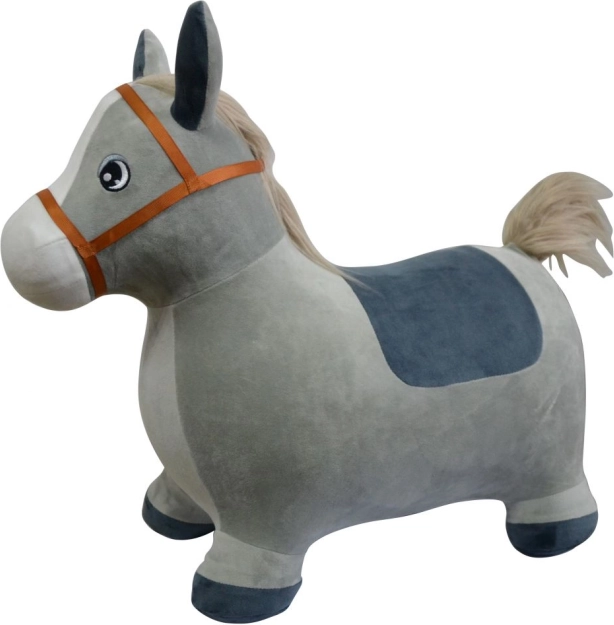 Âne sauteur pour enfants avec housse et pompe